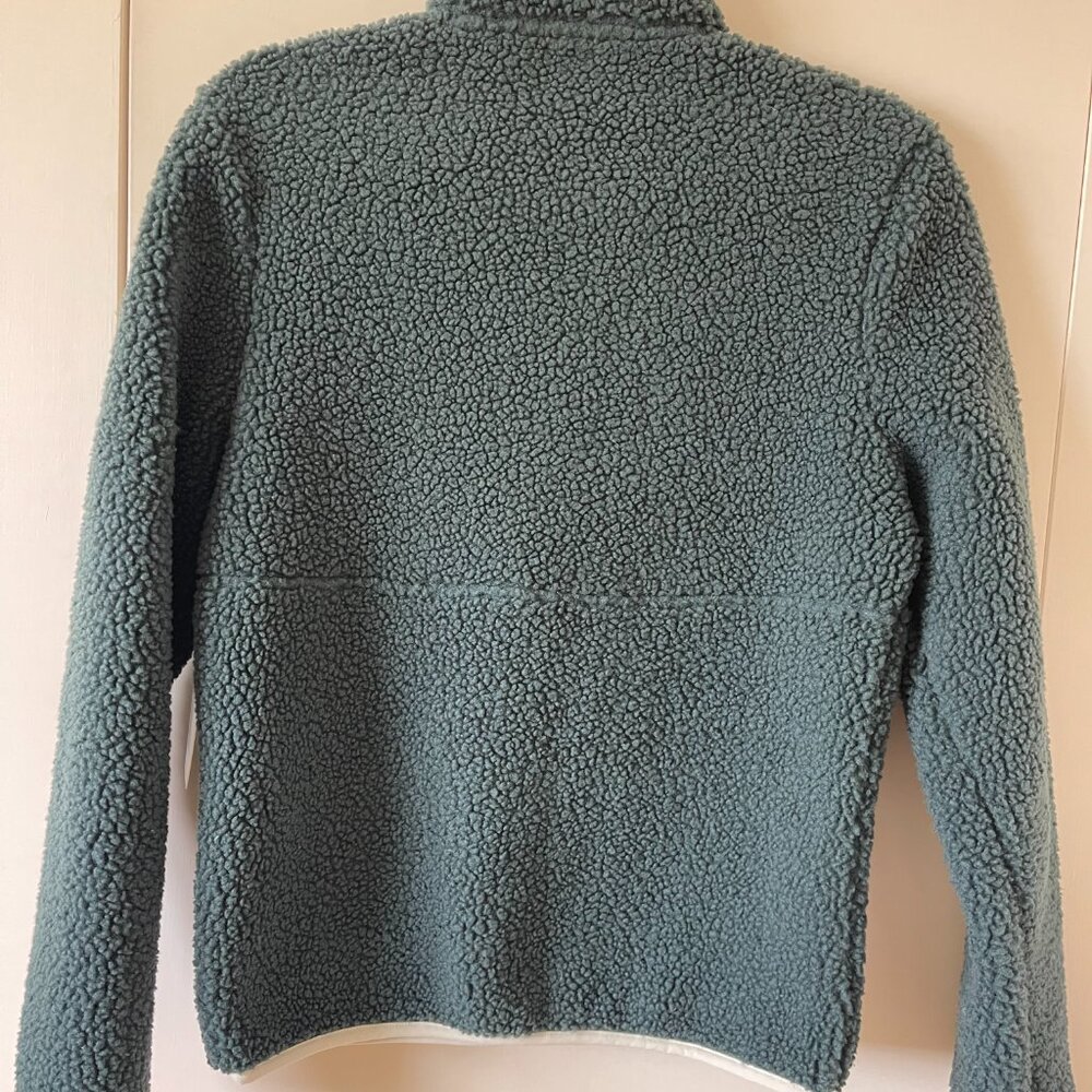 NWT Splits59 Libby Sherpa Sweater // XS // Green - Picture 4 of 6